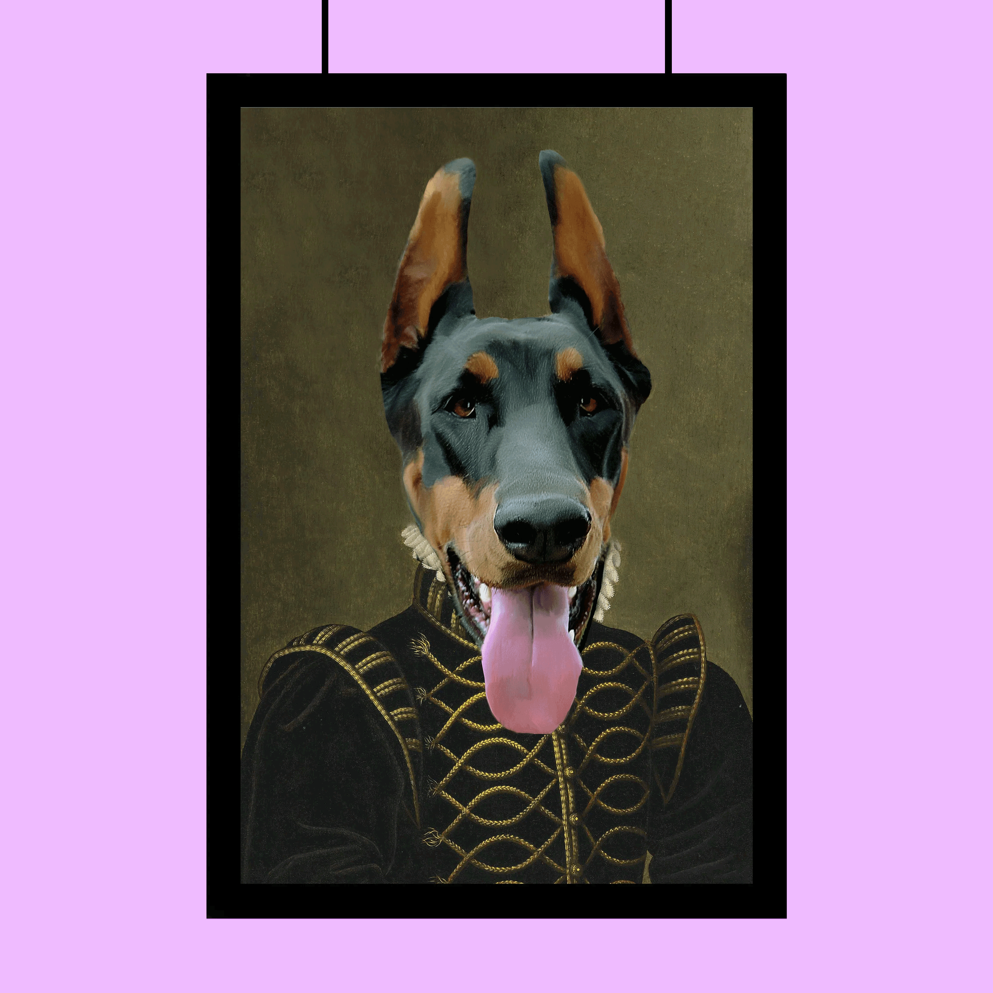 The Pet Lord - Custom Pet Portrait